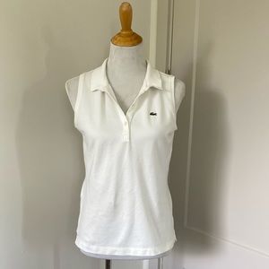 Lacoste sleeveless polo